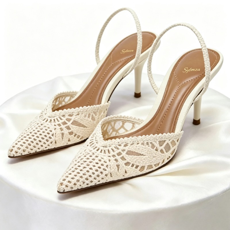 Women Shoes Branded - 2026 Summer High-heeled Sandals Women Pointed