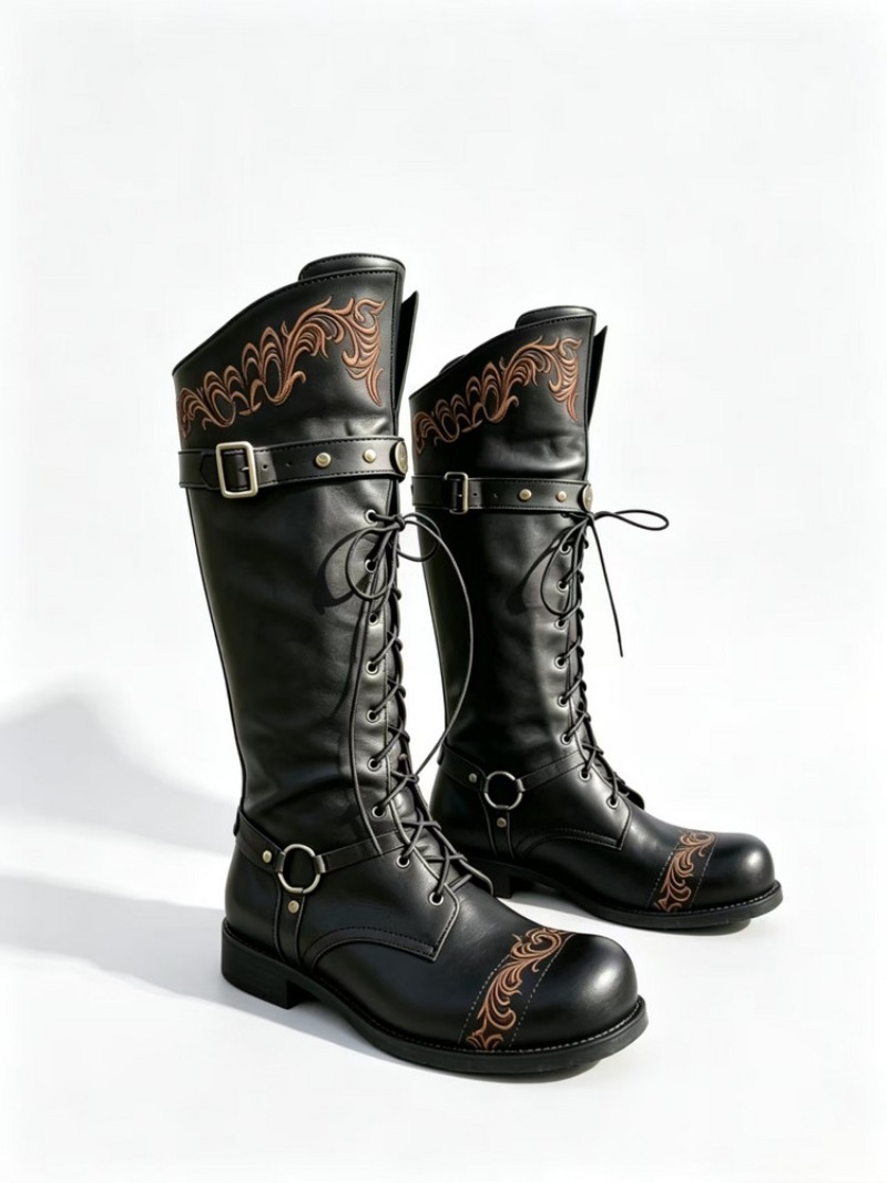 Women'S Shoes Size 40 In Us - Women Knee High Boots Autumn Winter