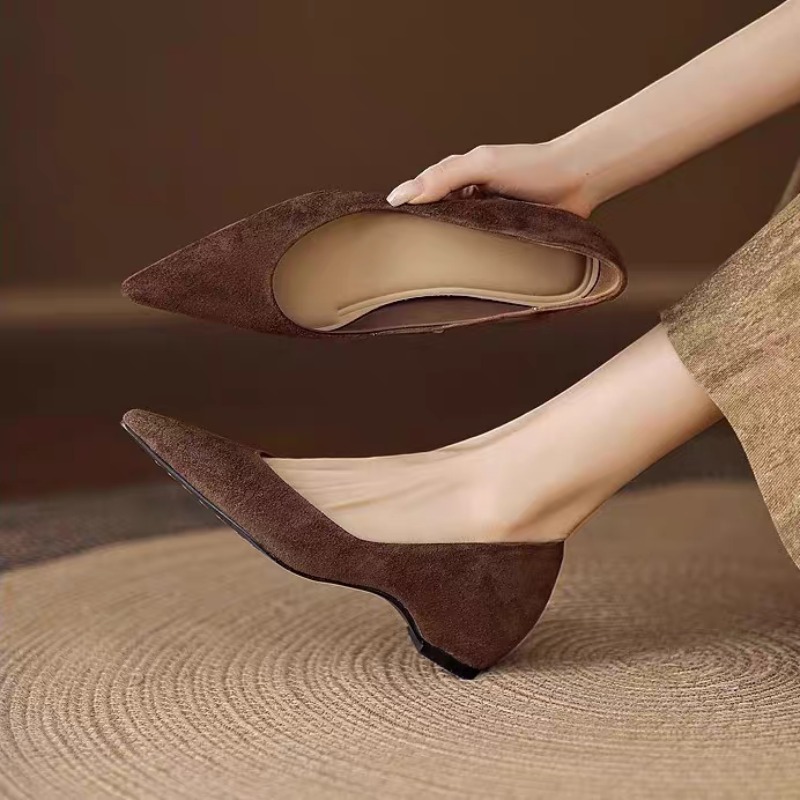 Summer new Style casual pointe - مراجعة Pointed Toe Flat وسعره