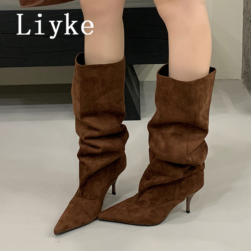 Liyke Autumn Winter Thin Kitte - مراجعة Women'S Shoes Size 40 In Us وسعره