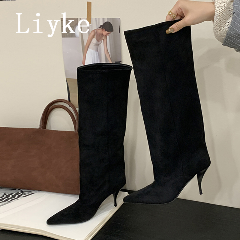 Liyke Autumn Winter Thin Kitte - مراجعة Women'S Shoes Size 40 In Us وسعره