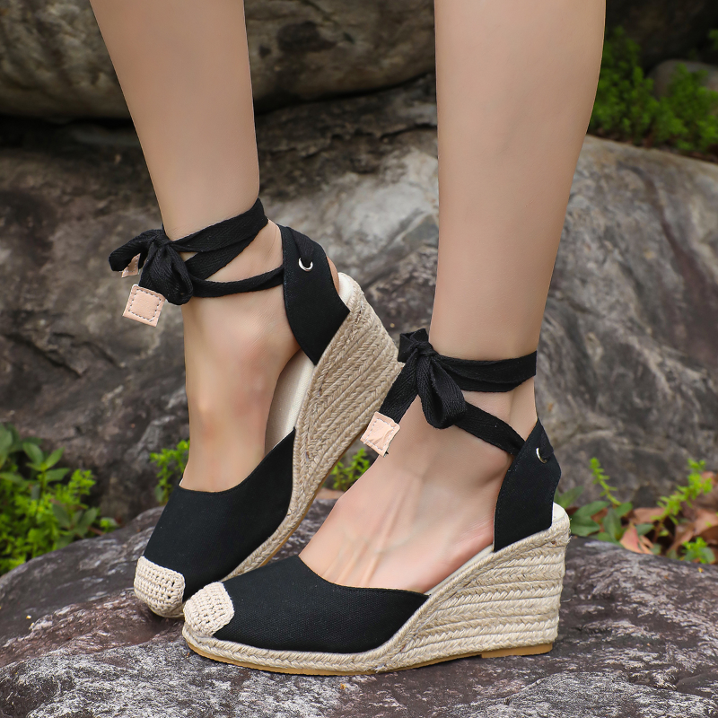 Wedges Shoes for Women Slip on - مراجعة Espadrille Wedge Shoes وسعره