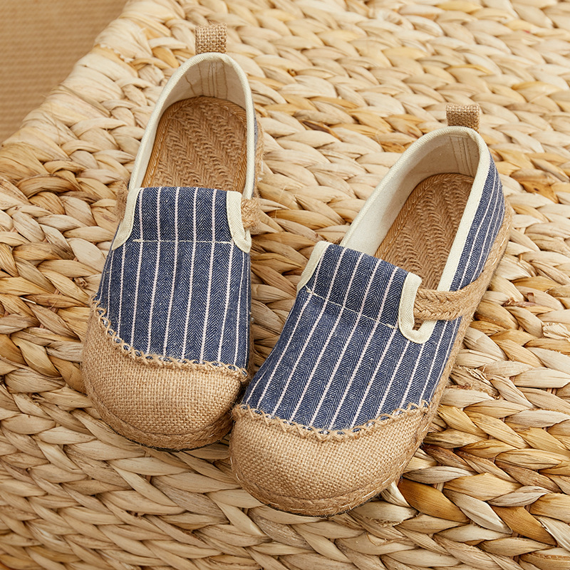 Careaymade-Women Striped Linen - مراجعة Women'S Shoes Vegan وسعره