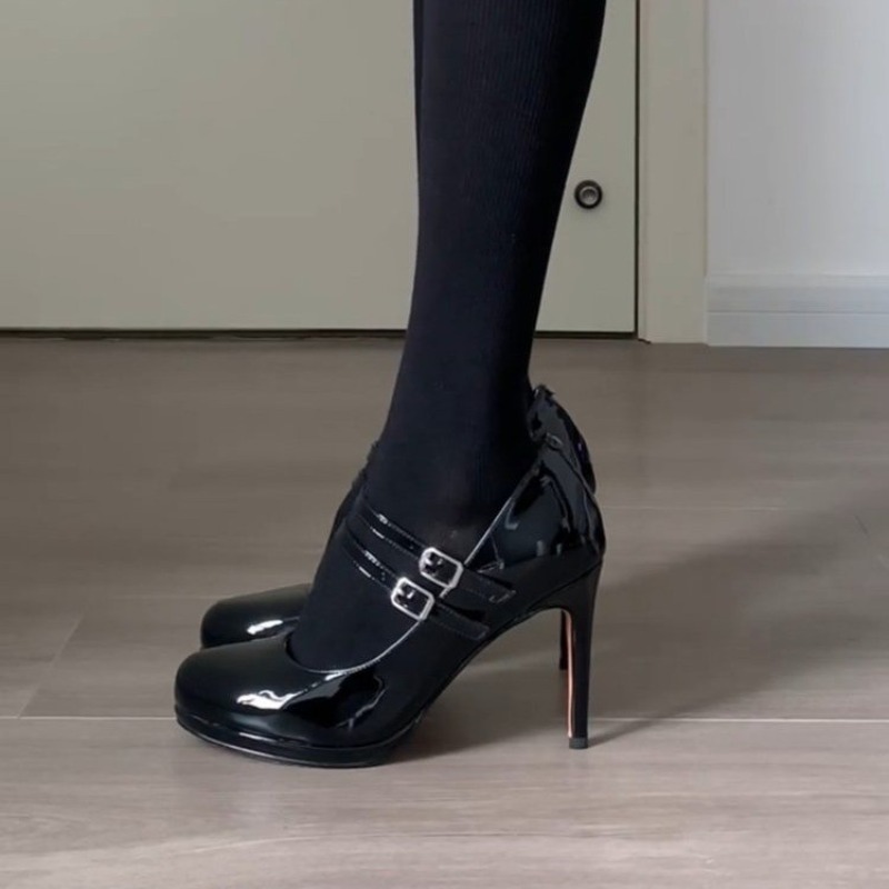 2025 Brand New Vintage y2k Bla - مراجعة Patent Leather Pump وسعره