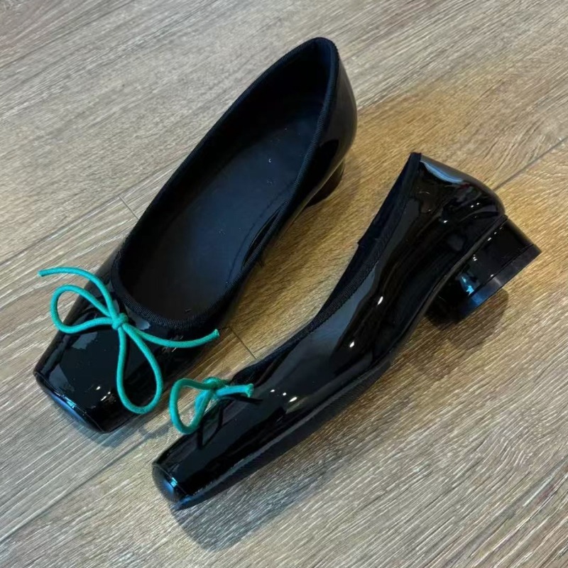 Patent Leather Fashion Mary Ja - مراجعة Women Shoes Branded وسعره