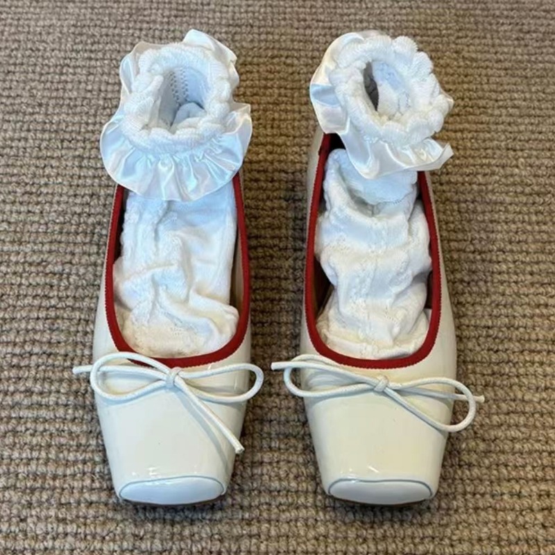 Patent Leather Fashion Mary Ja - مراجعة Women Shoes Branded وسعره