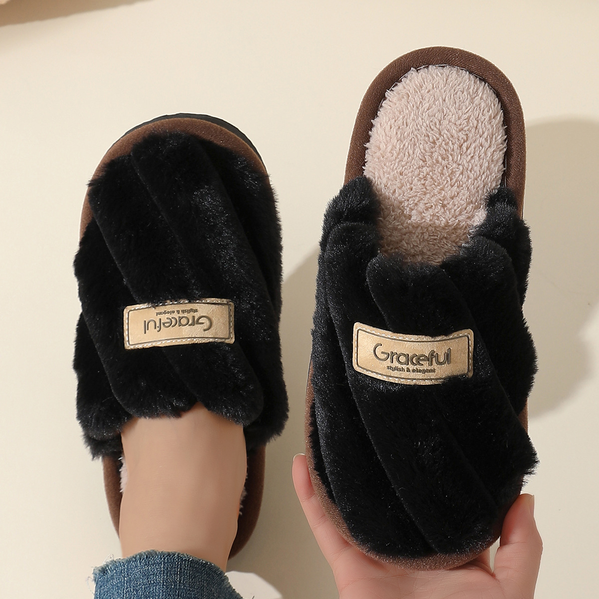 Winter Warm Plush Women Slippe - مراجعة Women Shoes For Winter وسعره