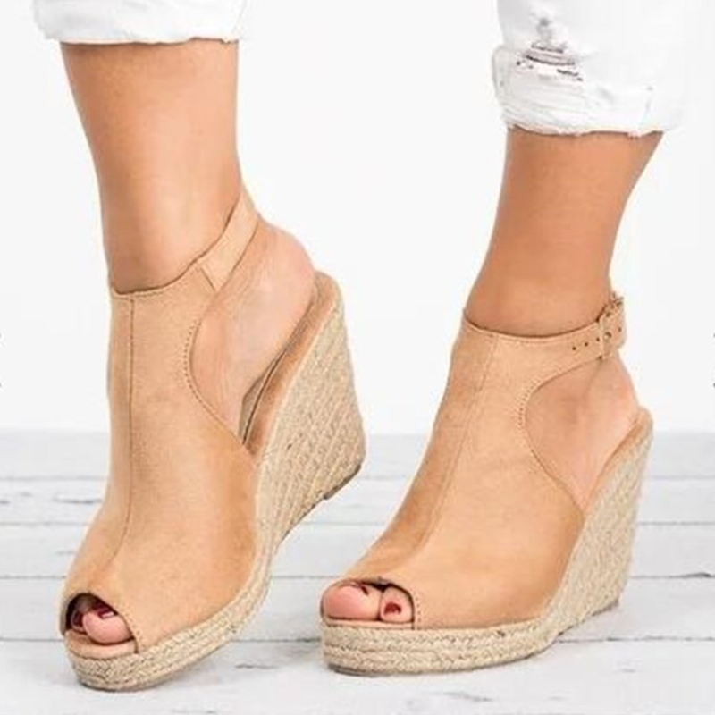 Heeled Sandals for Women Summe - مراجعة Espadrille Wedge Shoes وسعره