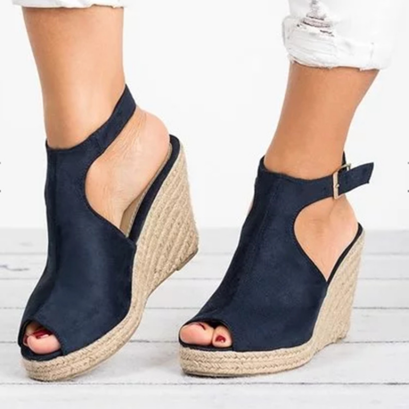Heeled Sandals for Women Summe - مراجعة Espadrille Wedge Shoes وسعره