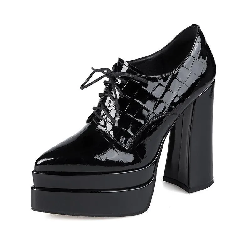 Pointed Toe Strappy High Heels - مراجعة Patent Leather Pump وسعره