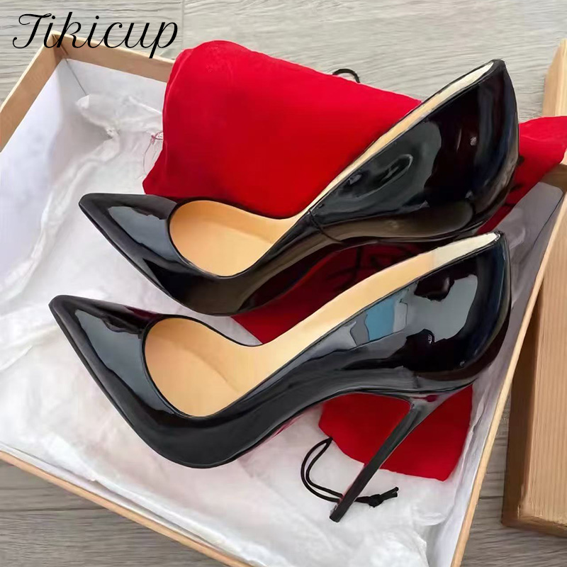 Tikicup Classic Black Patent P - مراجعة Patent Leather Pump وسعره
