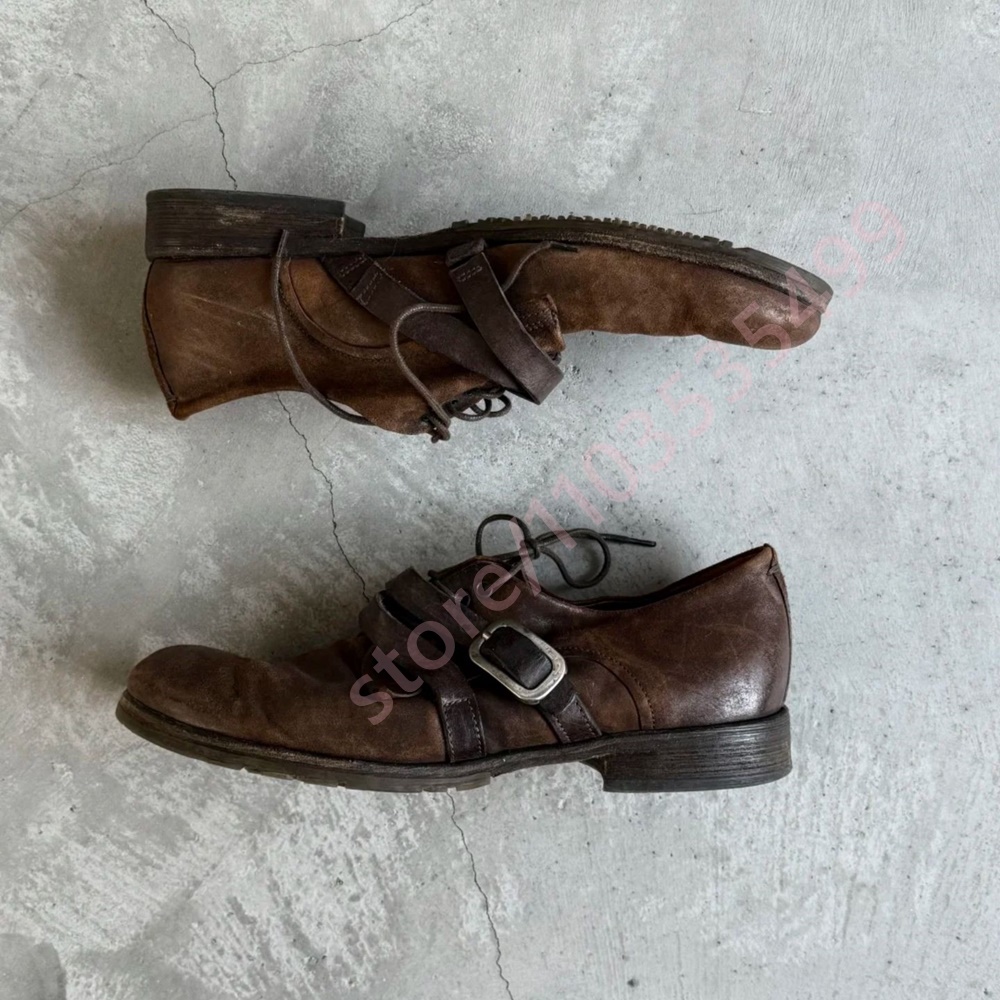 2026 Retro Distressed Brown Le - مراجعة Women'S Shoes To Men'S وسعره