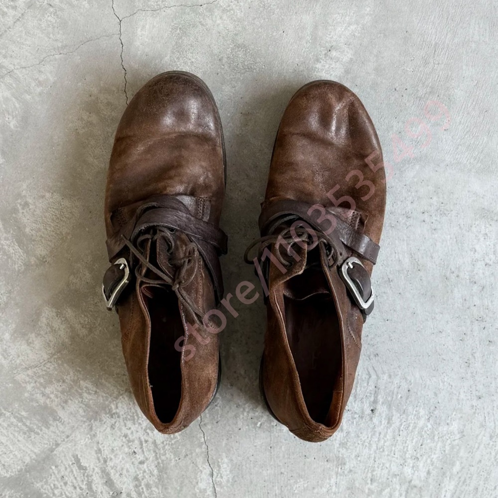 2026 Retro Distressed Brown Le - مراجعة Women'S Shoes To Men'S وسعره