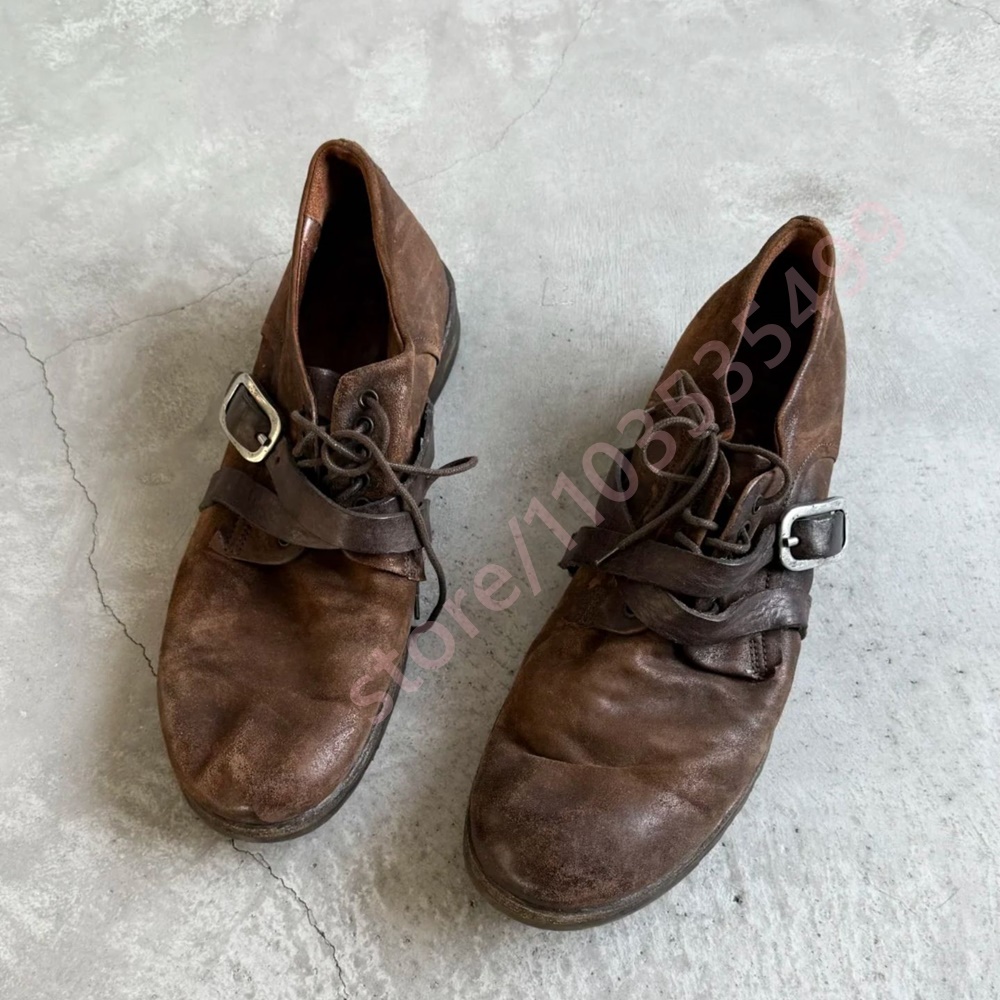 2026 Retro Distressed Brown Le - مراجعة Women'S Shoes To Men'S وسعره