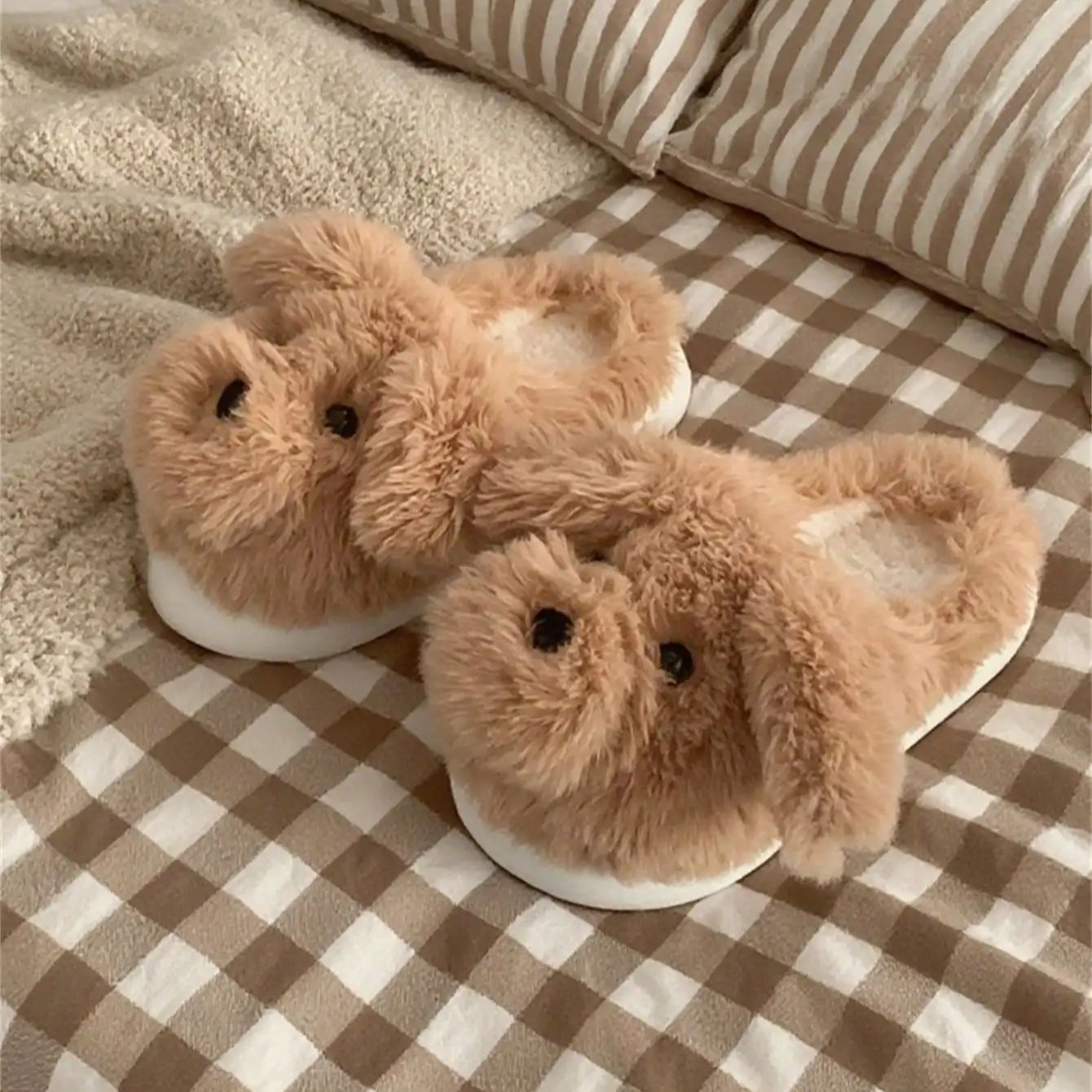 Women House Fur Slippers Casua - مراجعة Women Shoes For Winter وسعره