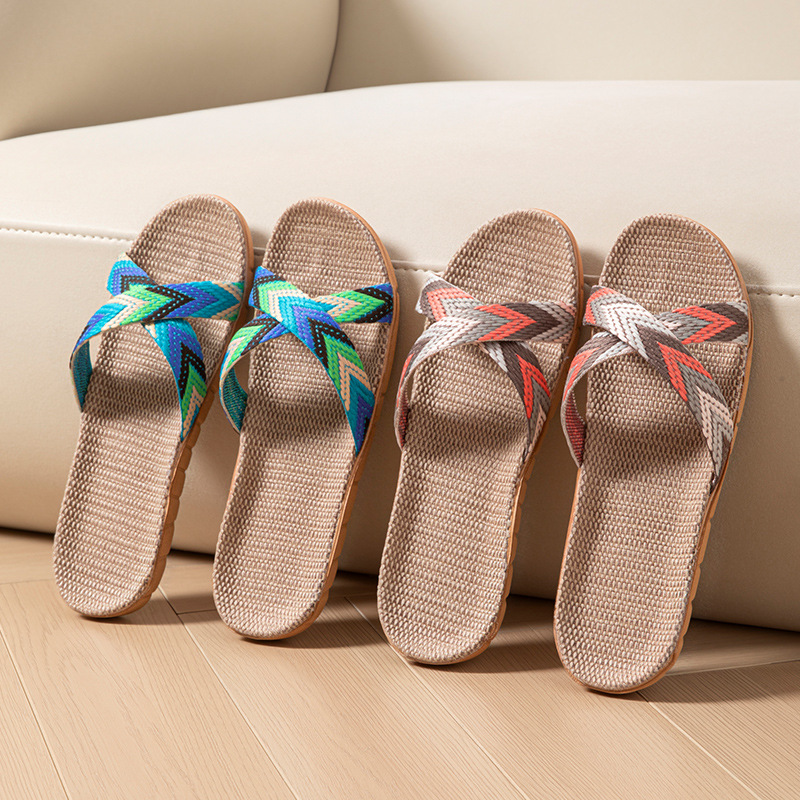 Hemp Women's Slippers Home Sum - مراجعة Women'S Shoes Non Slip وسعره