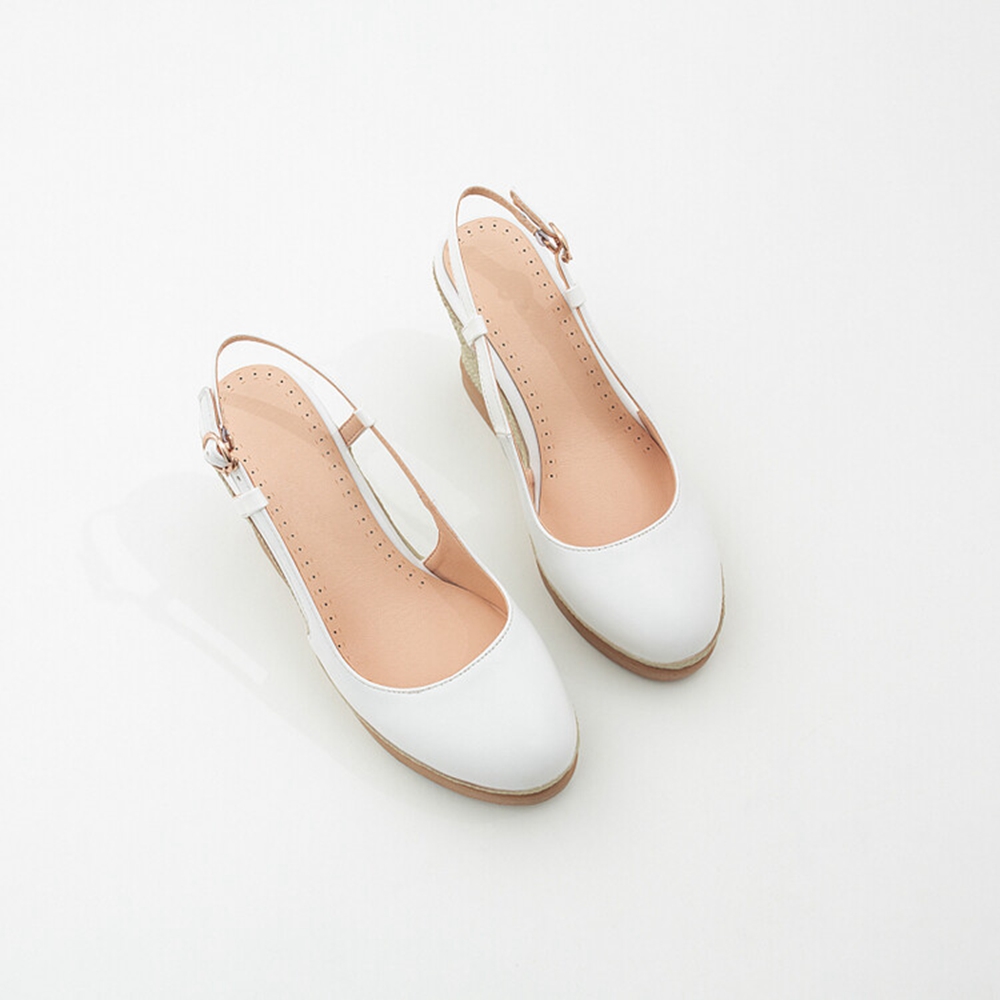 Women's T‑Strap Wedge Sandals  - مراجعة Espadrille Wedge Shoes وسعره