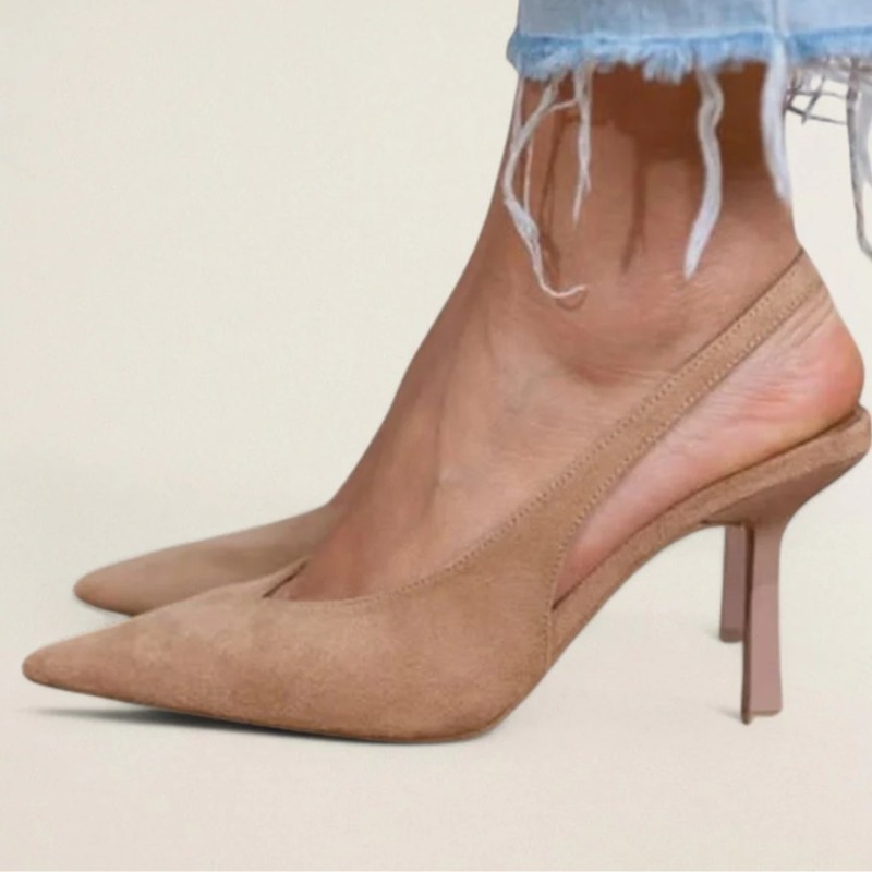 2026 New Spring Summer High He - مراجعة Pointed Toe Flat وسعره