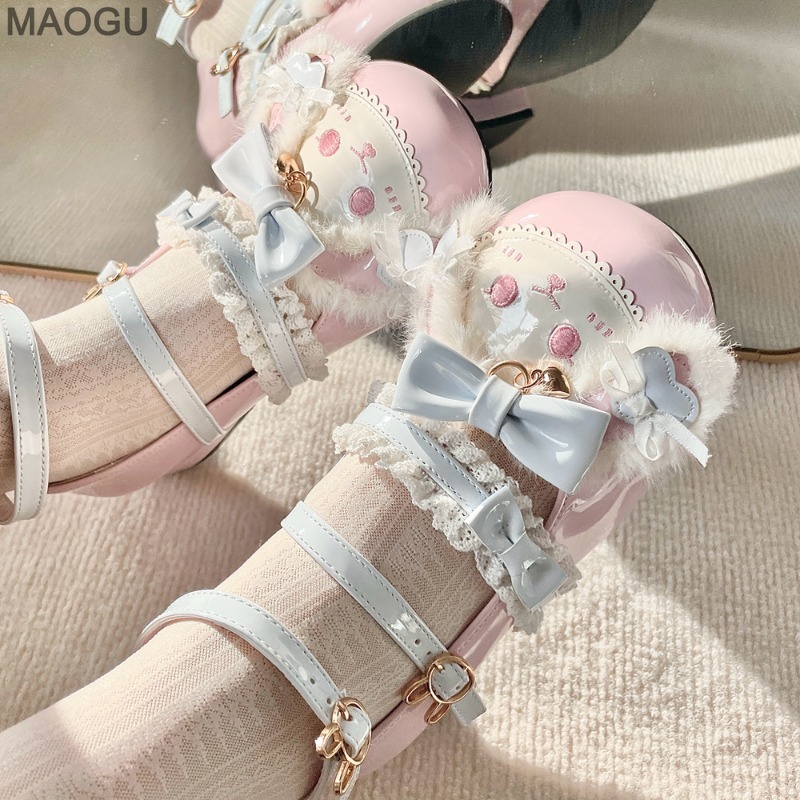 Cute Sweet Lolita Shoes for Wo - مراجعة Women'S Shoes Size 40 In Us وسعره