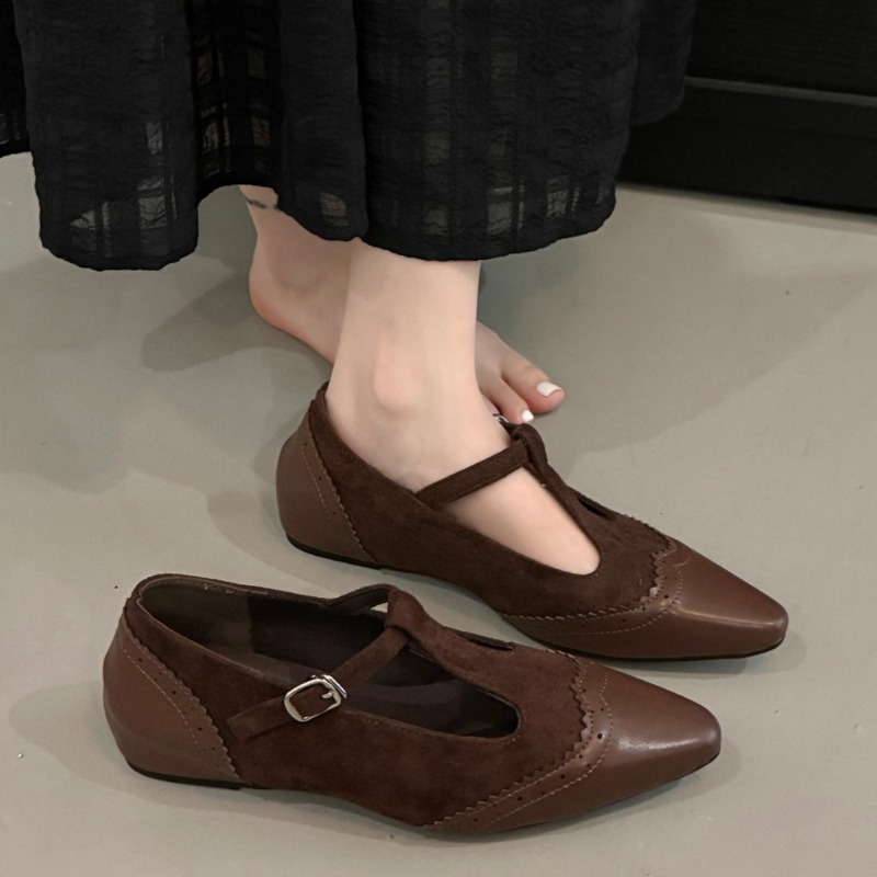One Buckle Strap Low Heel Sing - مراجعة Women'S Shoes Non Slip وسعره