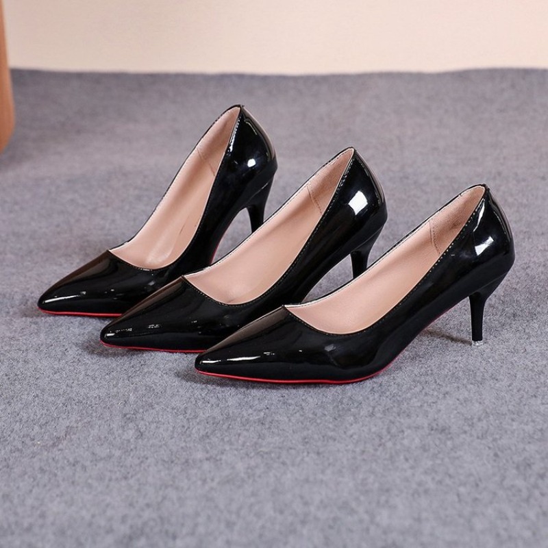 Sexy Pointed Toe Patent Leathe - مراجعة Patent Leather Pump وسعره