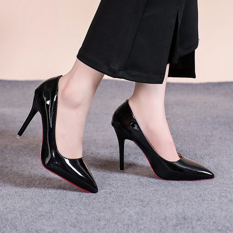 Sexy Pointed Toe Patent Leathe - مراجعة Patent Leather Pump وسعره