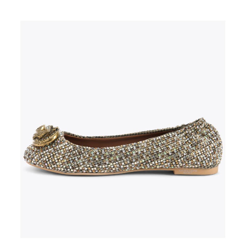 Luxury Full-diamond Shallow-cu - مراجعة Pointed Toe Flat وسعره