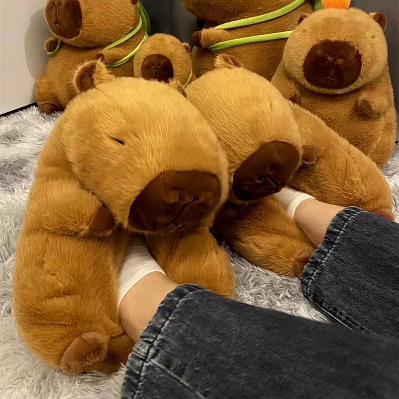 Novelty capybara slippers unis - مراجعة Women Shoes For Winter وسعره
