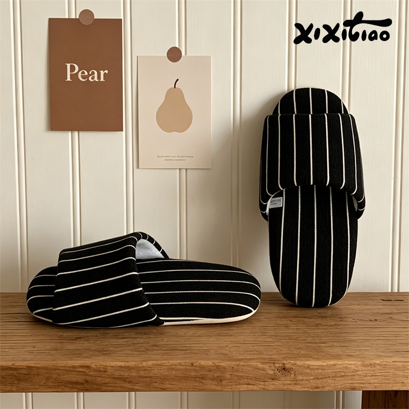 XIXITIAO Stripe Indoor Slipper - مراجعة Women'S Shoes To Men'S وسعره