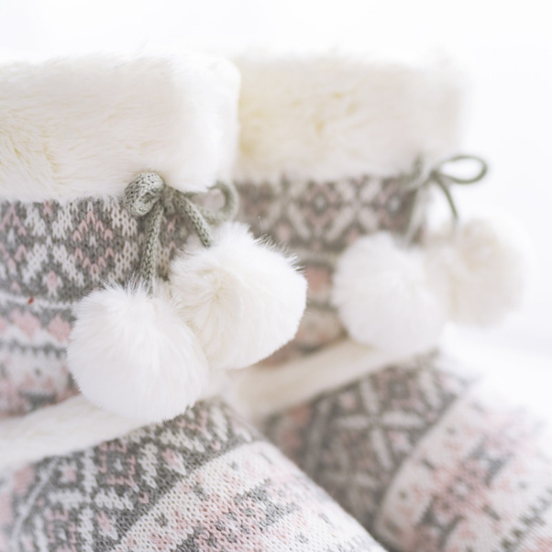 Plush Slippers Boots for Women - مراجعة Women Shoes For Winter وسعره