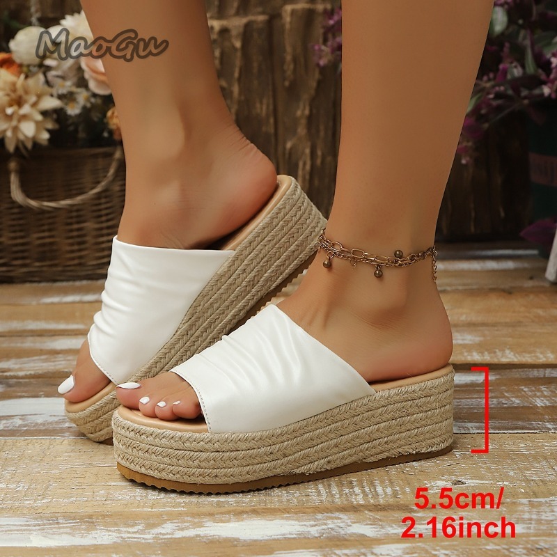 Women's Ruched Espadrille Wedg - مراجعة Espadrille Wedge Shoes وسعره