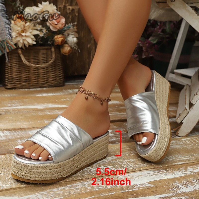 Women's Ruched Espadrille Wedg - مراجعة Espadrille Wedge Shoes وسعره
