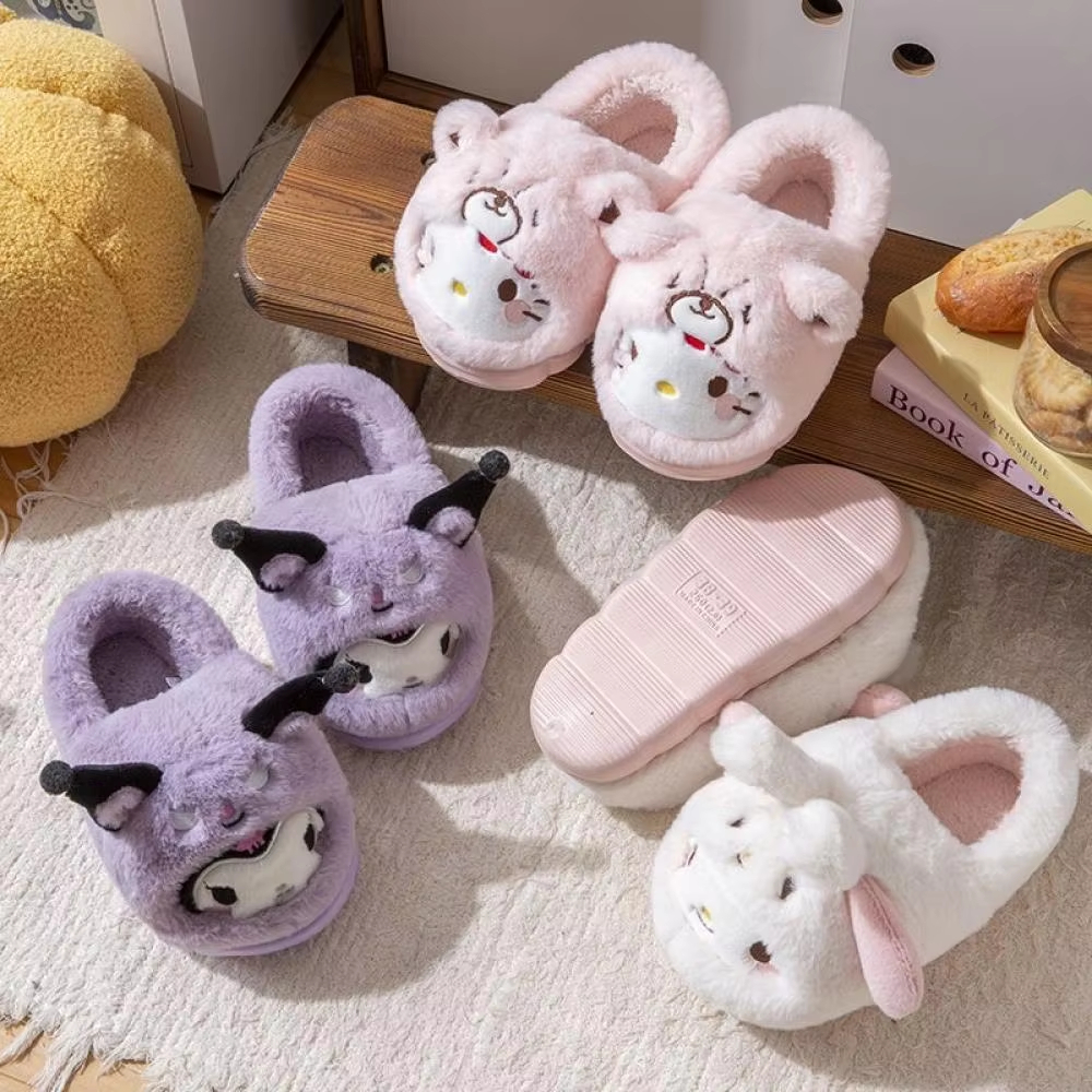 Anime Winter Plush Slippers Ku - مراجعة Women Shoes For Winter وسعره