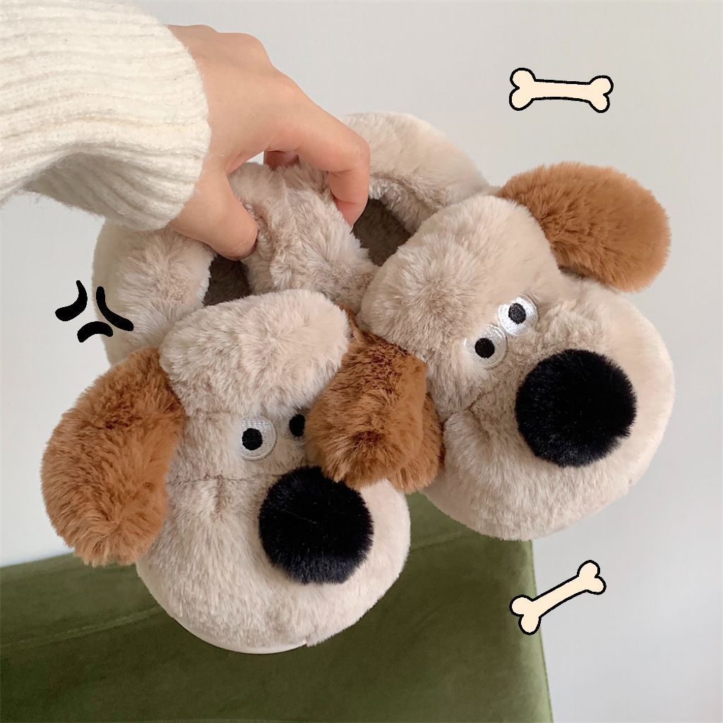 Size36-45 Hug Dog Slippers Gir - مراجعة Women Shoes For Winter وسعره