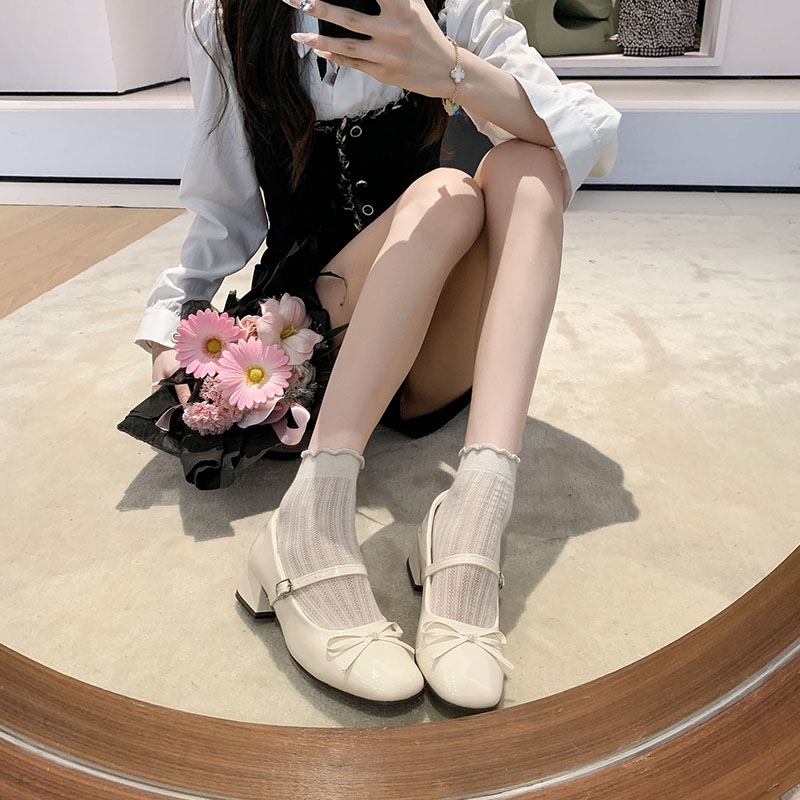 Bow-knot High-heeled Patent Le - مراجعة Patent Leather Pump وسعره