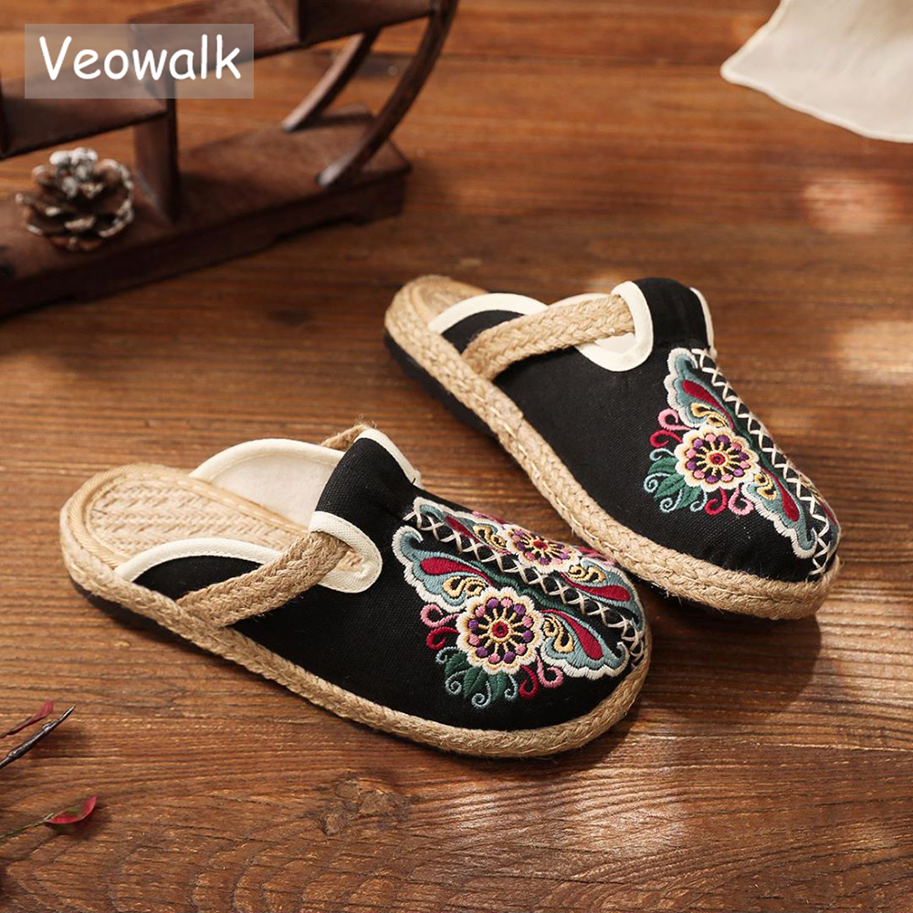 Veowalk Women Casual Linen Han - مراجعة Women'S Shoes Vegan وسعره