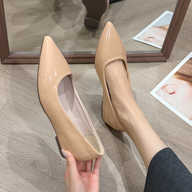 Elegant French Style Sexy Poin - مراجعة Pointed Toe Flat وسعره