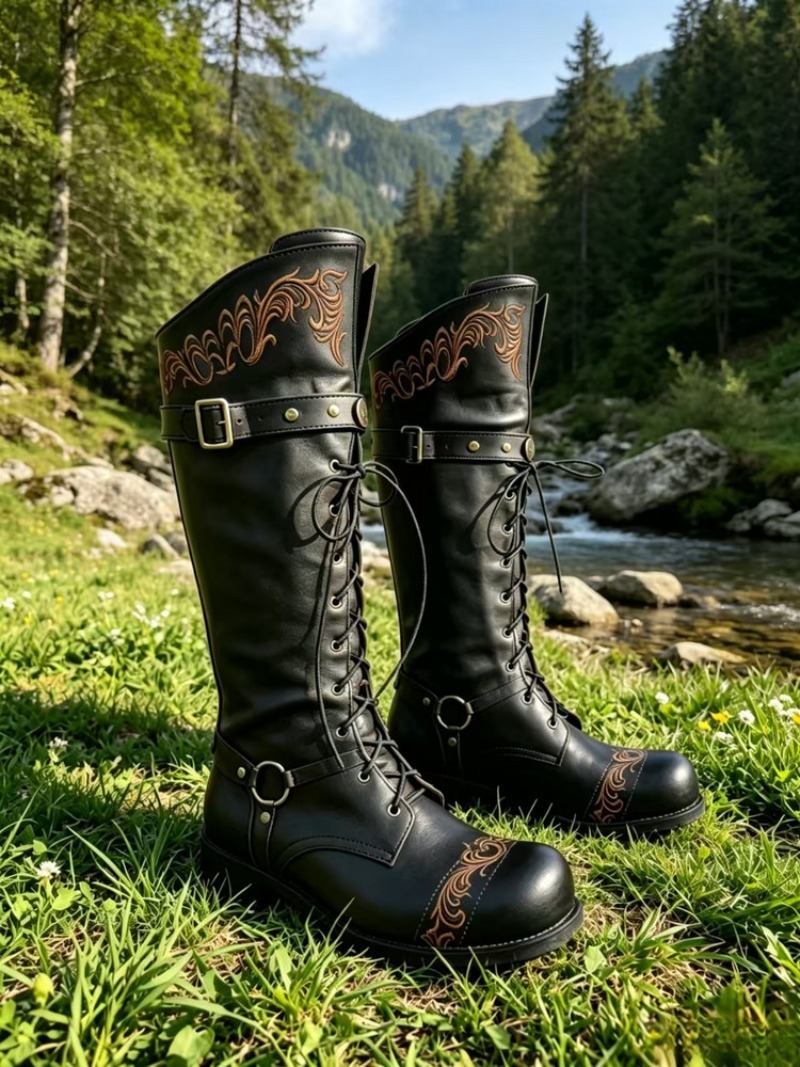 Women Knee High Boots Autumn W - مراجعة Women'S Shoes Size 40 In Us وسعره