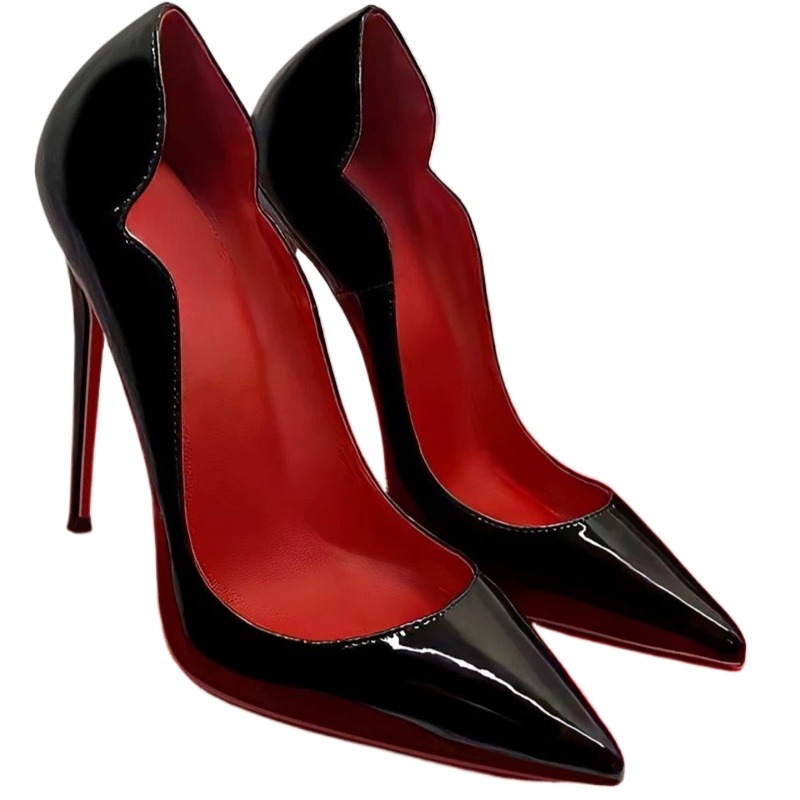Spring shallow mouth patent le - مراجعة Patent Leather Pump وسعره