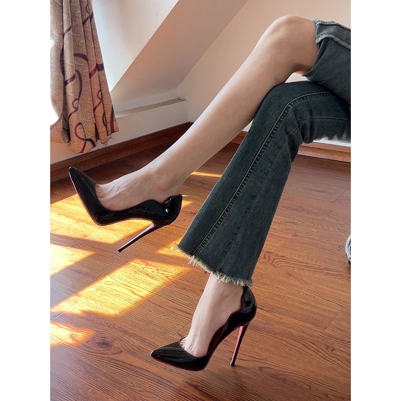 Spring shallow mouth patent le - مراجعة Patent Leather Pump وسعره