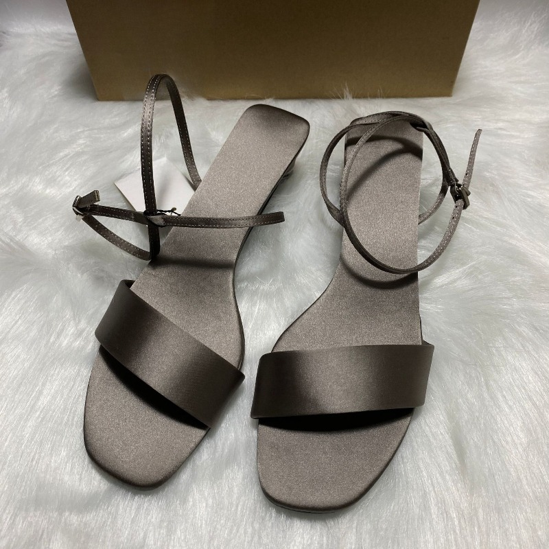 Luxury Satin Ankle Strap Low H - مراجعة Women Shoes Branded وسعره