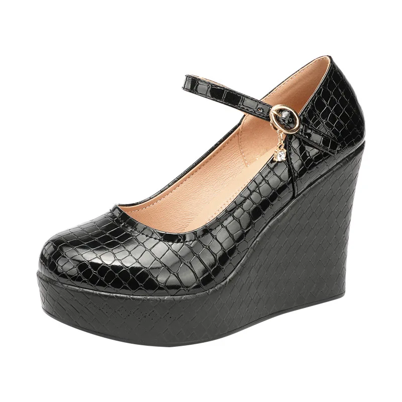 10cm Small Size 32-43 Patent L - مراجعة Patent Leather Pump وسعره