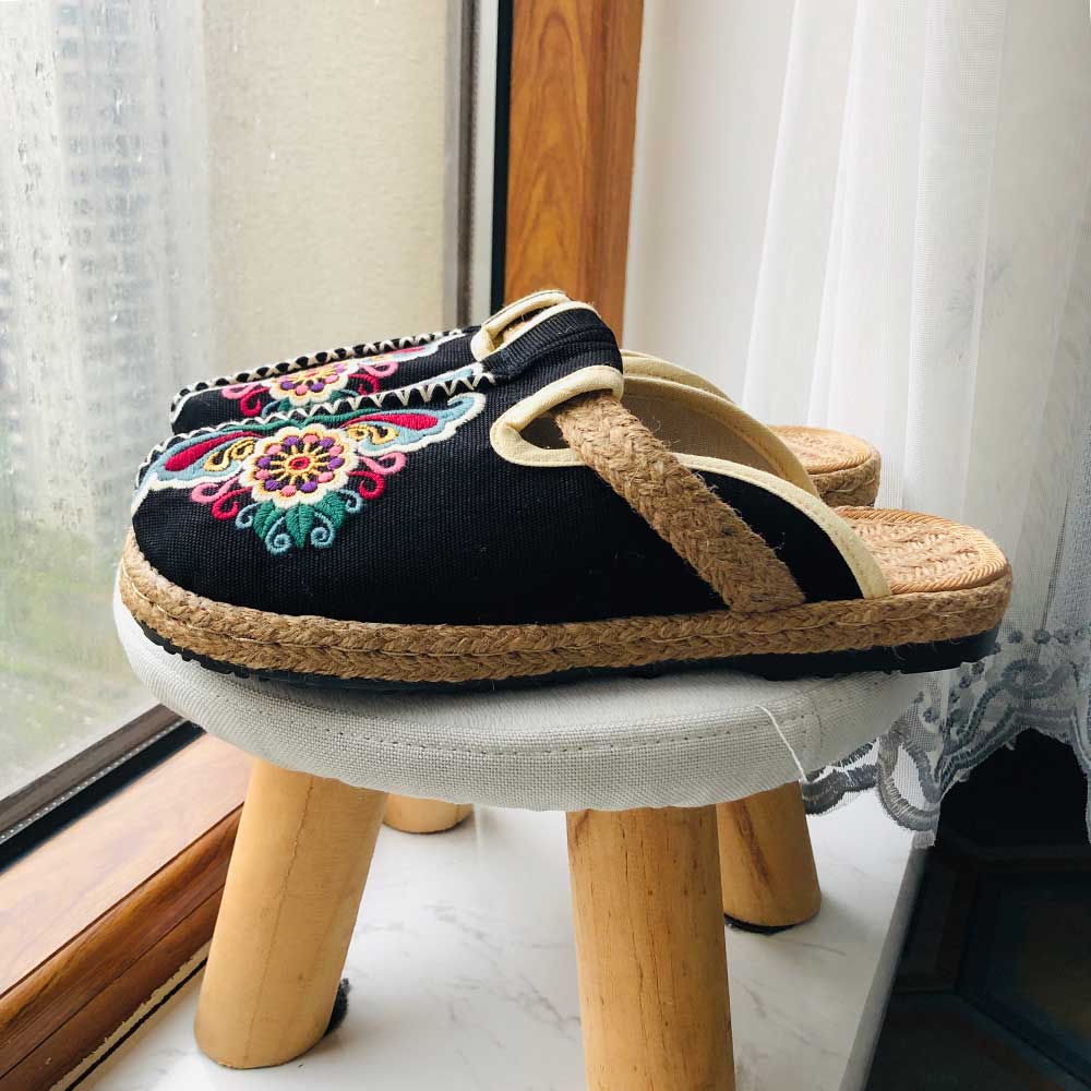 New Women Casual Linen Handmad - مراجعة Women'S Shoes Vegan وسعره