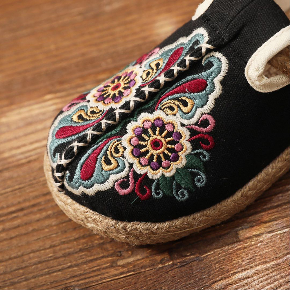 New Women Casual Linen Handmad - مراجعة Women'S Shoes Vegan وسعره