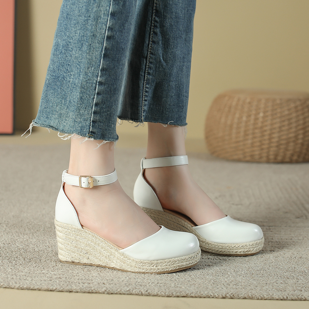 Women's Espadrille Wedge Sanda - مراجعة Espadrille Wedge Shoes وسعره