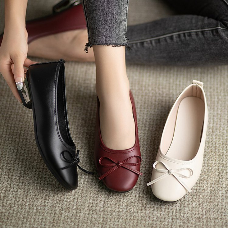 Elegant Bowknot Flat Shoes for - مراجعة Pointed Toe Flat وسعره
