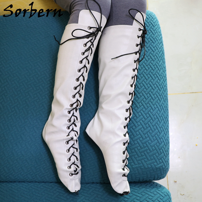 Sorbern White Ballet Heelless  - مراجعة Women'S Shoes Vegan وسعره