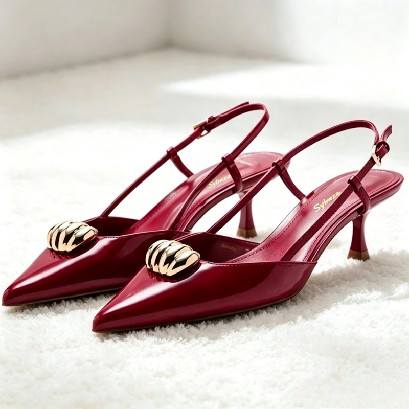 Luxury Brand Designer Pointed  - مراجعة Women Shoes Branded وسعره