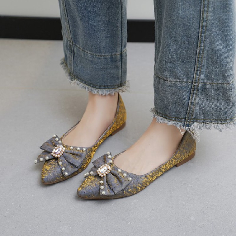Flat Shining Shoes Womens 2026 - مراجعة Pointed Toe Flat وسعره