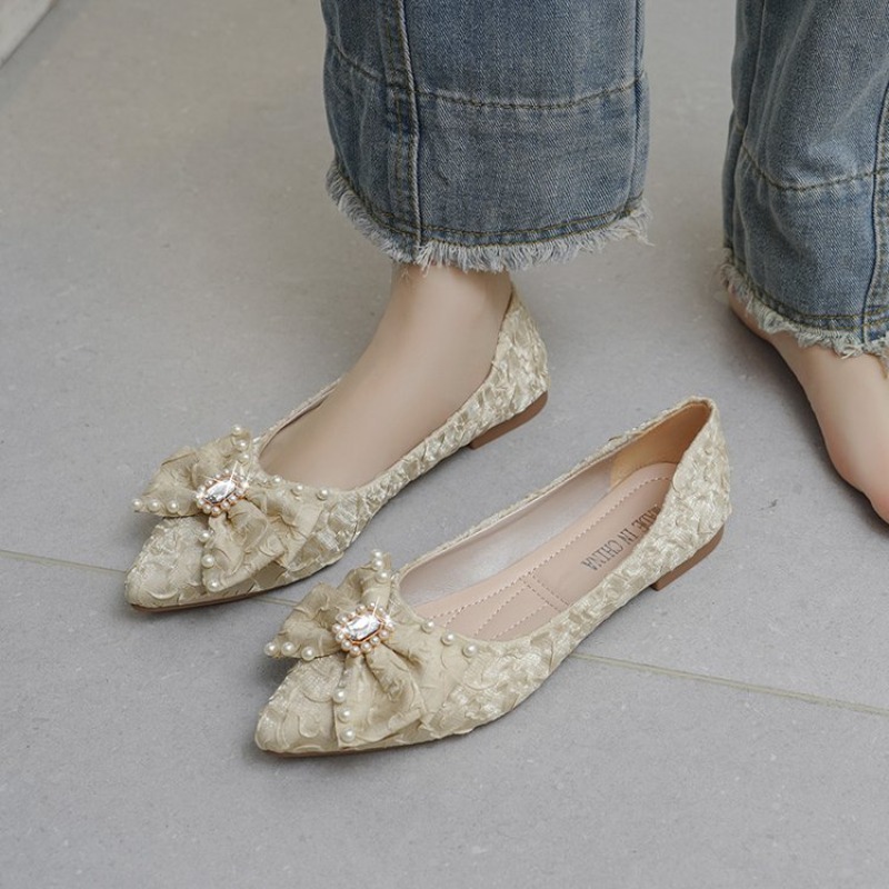 Flat Shining Shoes Womens 2026 - مراجعة Pointed Toe Flat وسعره